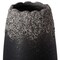 Uniquewise Contemporary Black Table Vase with Dripping Crystal Look and Scalloped Opening Design, 6.5 Inch QI004358.S - alternate 7